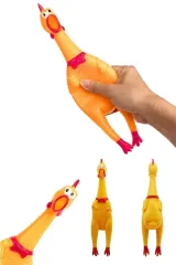 Çığlık Atan Horoz Sesli Oyuncak 30 cm - Shrilling Chicken