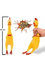 Çığlık Atan Horoz Sesli Oyuncak 30 cm - Shrilling Chicken