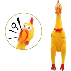 Çığlık Atan Horoz Sesli Oyuncak 30 cm - Shrilling Chicken