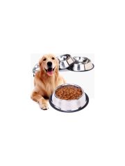 Paslanmaz Çelik Mama & Su Kabı 22 cm