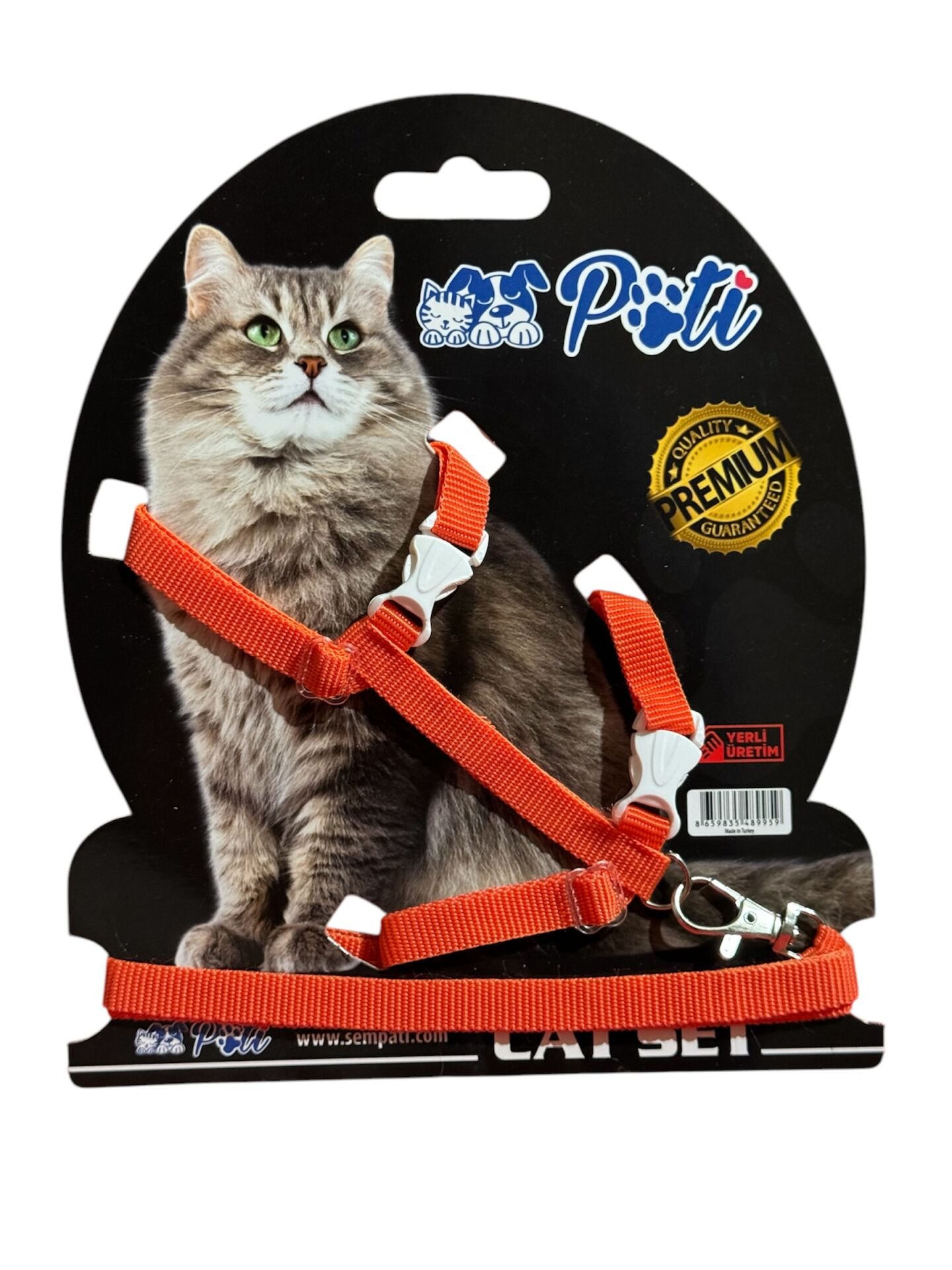 Kedi Tasma Turuncu