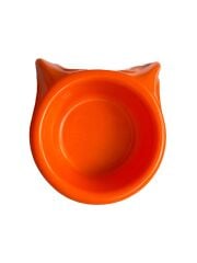 Plastik Kedi Kulaklı Mama ve Su Kabı 400 Ml
